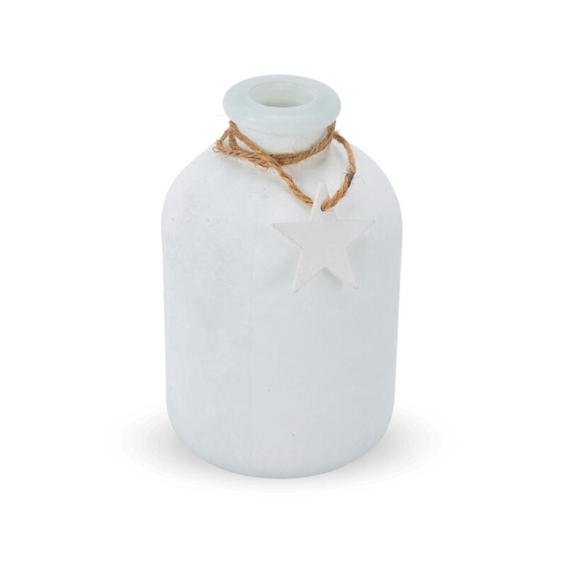 Flaschenvase, Vase, Tischdeko, Weihnachtsdeko, Adventsdeko