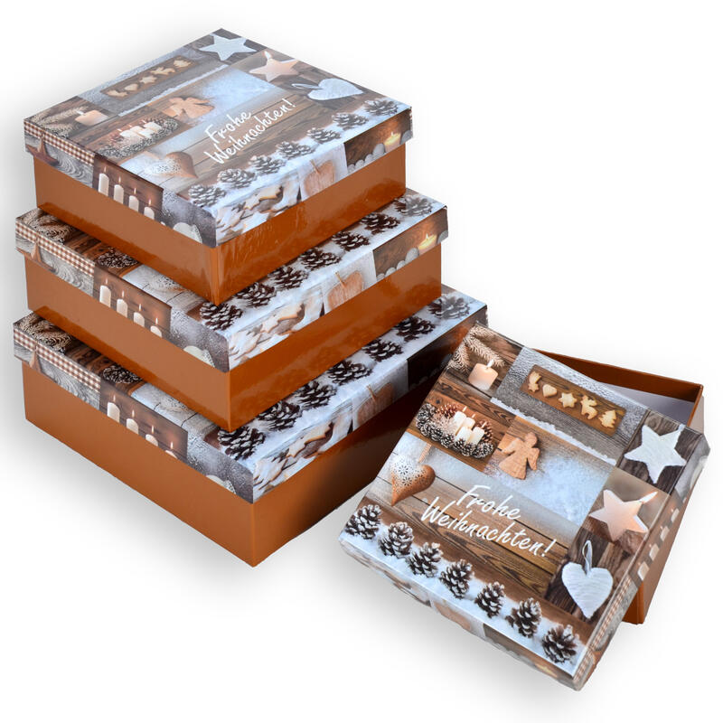 Geschenkboxen Frohe Weihnachten Verpackung Gunstig Online Bestellen