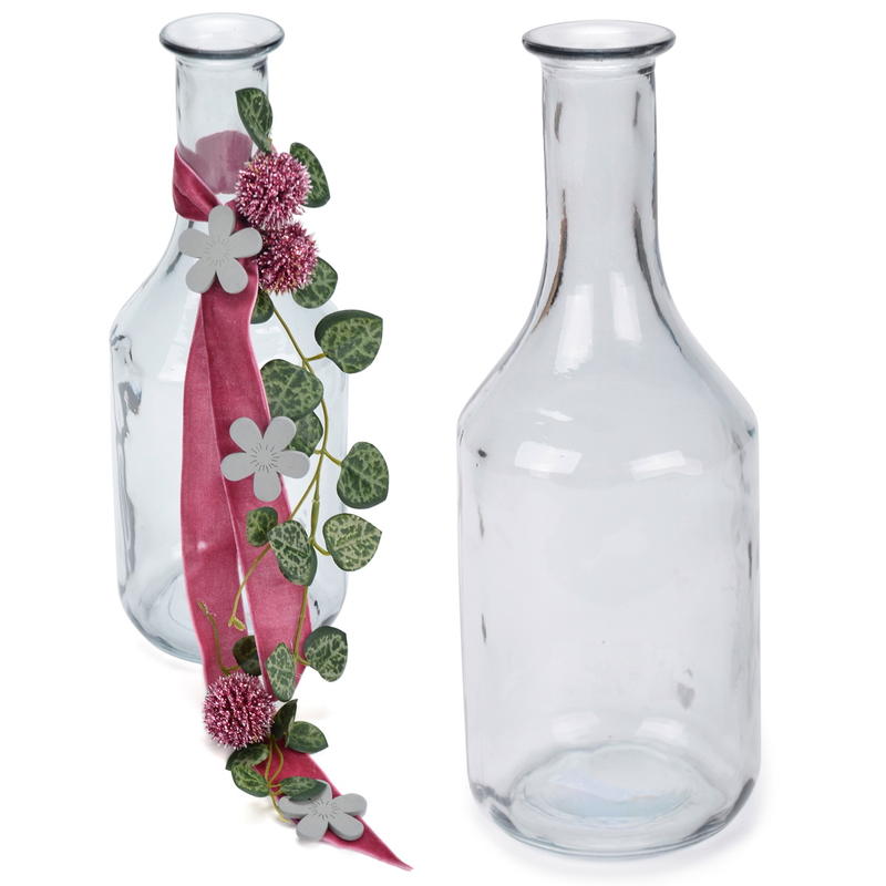 1pc Aromatherapy Flasche Glasflasche Blumenvase Vintage Glas