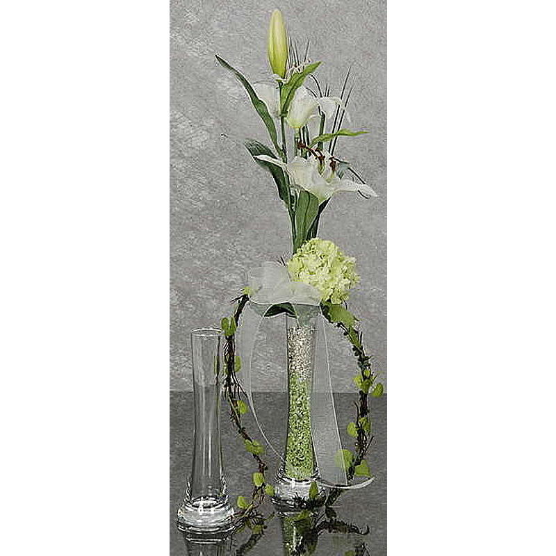 Glasvase Solifleur Ø 3 cm, Glasgefäß, Vase, Glas