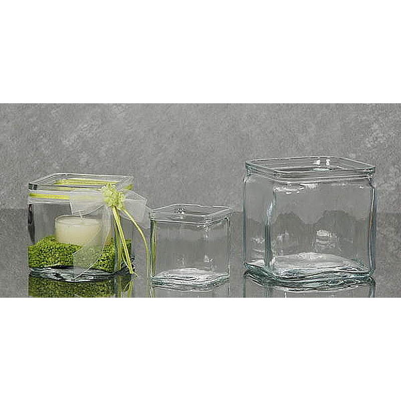 Glaswrfel Rustic, Glas, Dekoglas