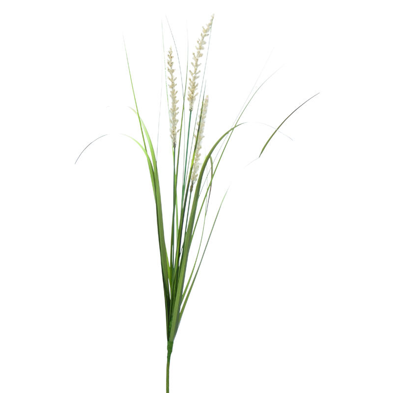 Graszweig mit Fruchtstand, knstliches Dekogras, Gras, Grser, Seidenblume, Kunstpflanze