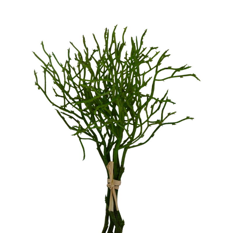 Heidelbeer-Zweige, Blattzweig, Dekozweig, Gräserbund, Blattwerk, künstlicher Zweig, Zweigbund, Kunstpflanze