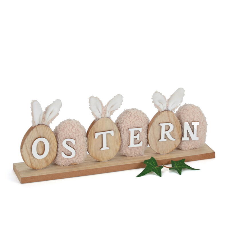 Holzaufsteller Ostern, Osterdeko, Schriftzug Ostern, Frhlingsdeko, Ostefigur