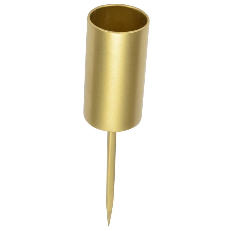 Gold jakopabra Stabkerzen 10 Stück 24cm metallic