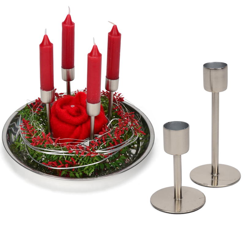 Kerzenständer für Stabkerze, Kerzenhalter, Kerzenleuchter