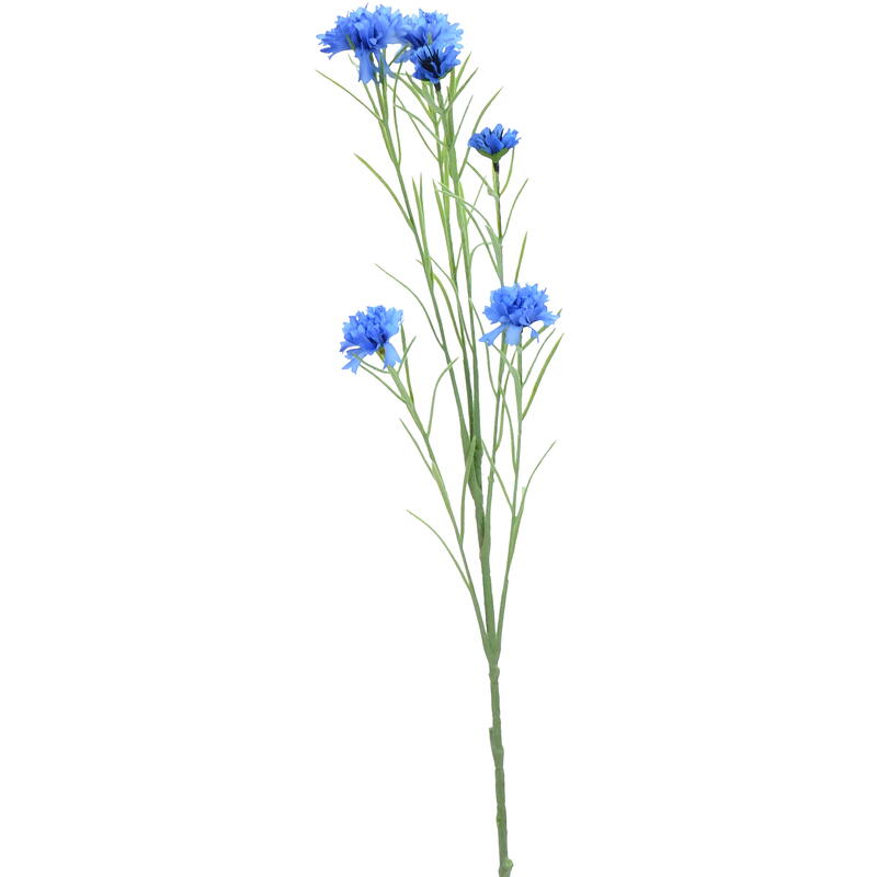 Kornblume, Kunstblume, knstliche Deko Kornblume, Seidenblume