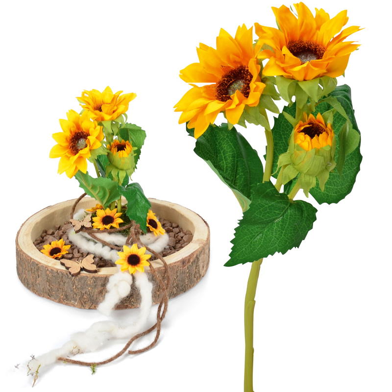 Kunstblume Sonnenblume, 37 cm