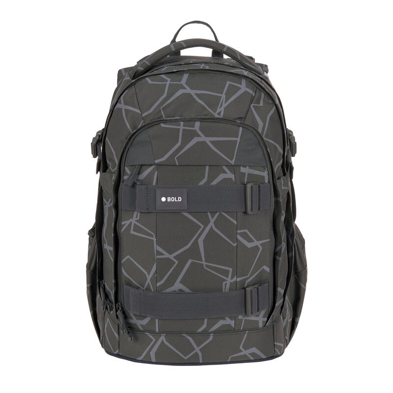 Lssig- Rucksack Backpack, Bold Edges grey