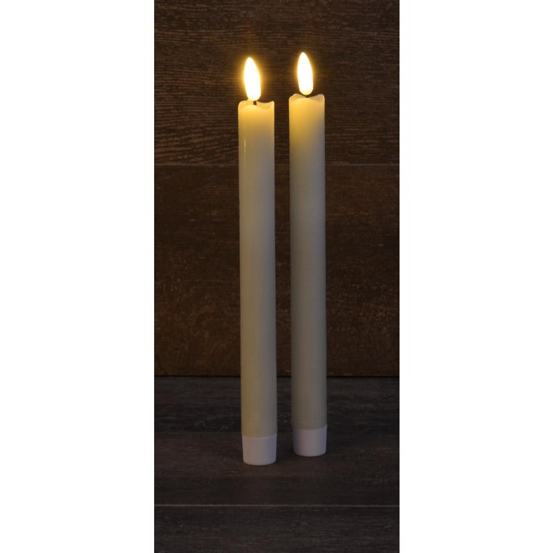 led stabkerze led echtwachskerze led kerzen elektrische kerzen gunstig online bestellen