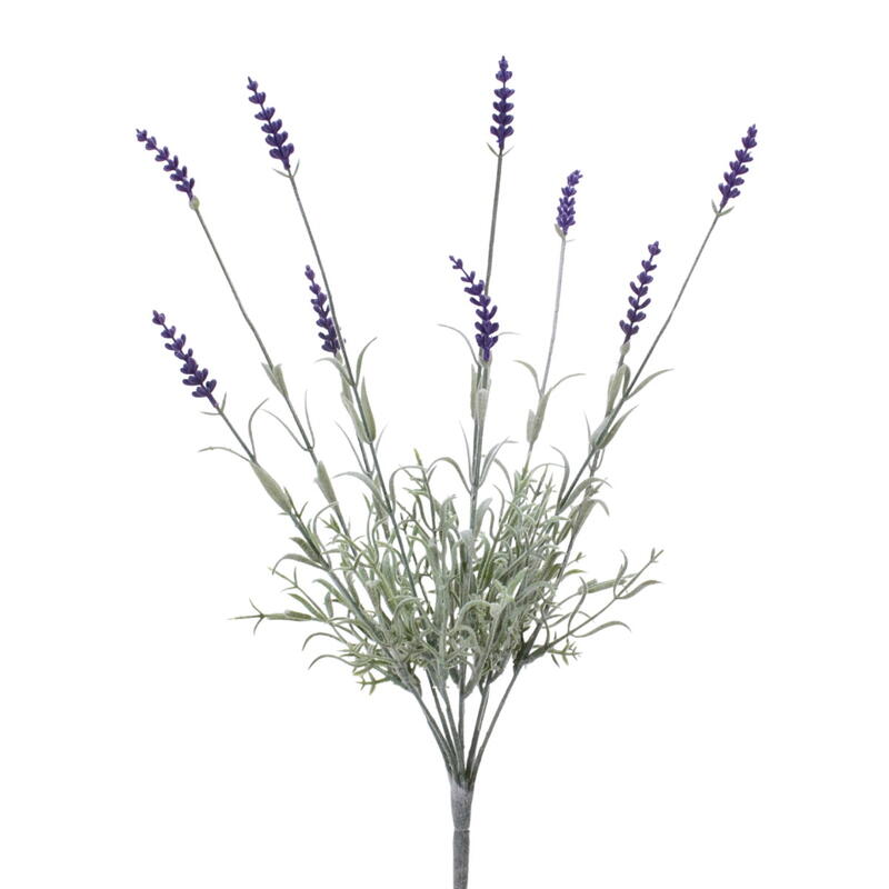Lavendel, Lavendel-Pick, k�nstlicher Lavendel. Lavendelbusch, Kunstblumen, Kunstpflanzen