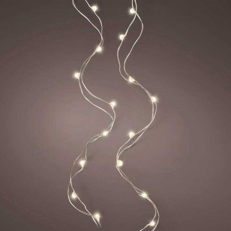 Lichterkette, LED, Lichterketten , Lichter - Kette, LED-Lichterkette, 10er-Lichterkette, Lichterkette fr Knopfzellbatterien