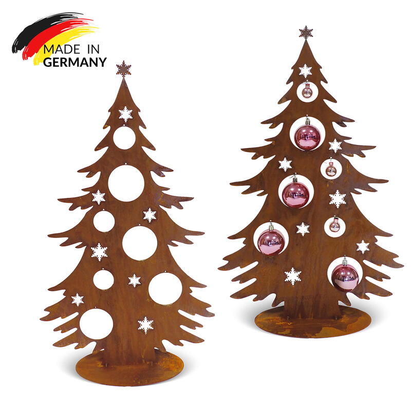 Metall-Weihnachtsbaum fr Kugeln, Dekotanne aus Metall Edelrost, Dekobaum fr Christbaumkugeln, Weihnachtsbaum, Weihnachtsdeko, 