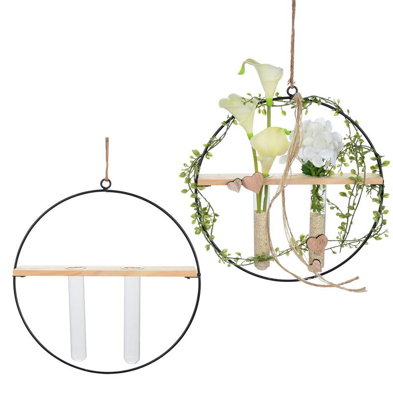 6 Metallringe Mit Fuß - Rosegold Bastelringe Für Traumfänger & Deko 15cm & 20cm