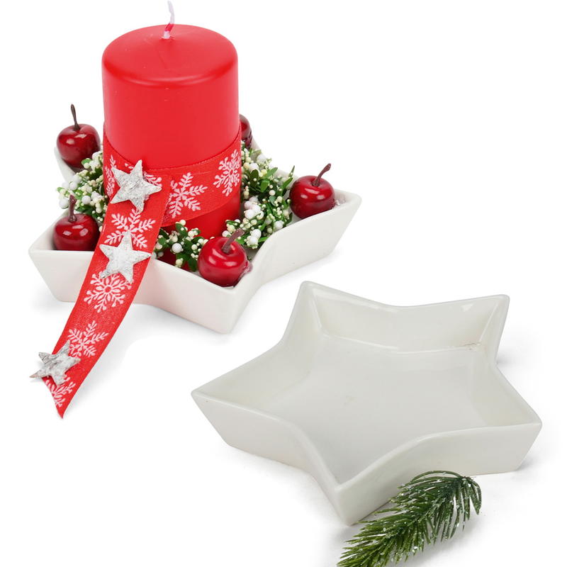 Porzellan Schale Stern Weihnachtsdeko Gunstig Online Bestellen