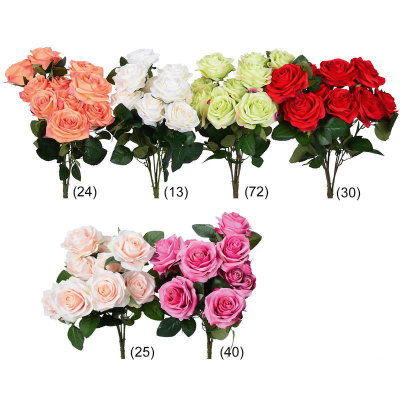 Rosenstrauß künstlich, Rose, Kunstblume, Blumenstrauß günstig online