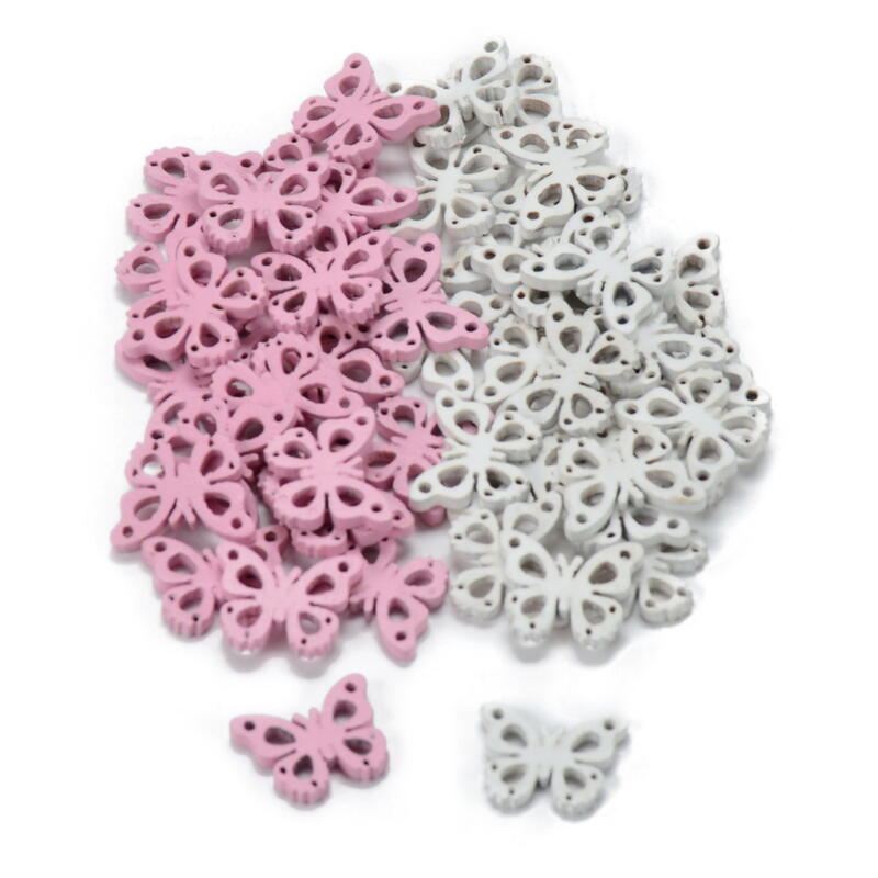 Schmetterlinge, Streu-Schmetterlinge, Holzschmetterling, Frhlings-Streuer, Frhlingsdeko, Streuartikel