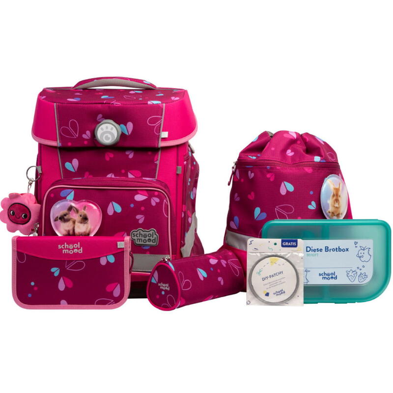 School Mood Champion Maxx Pro Schulranzen-Set 7-tlg. Klara (Hschen)