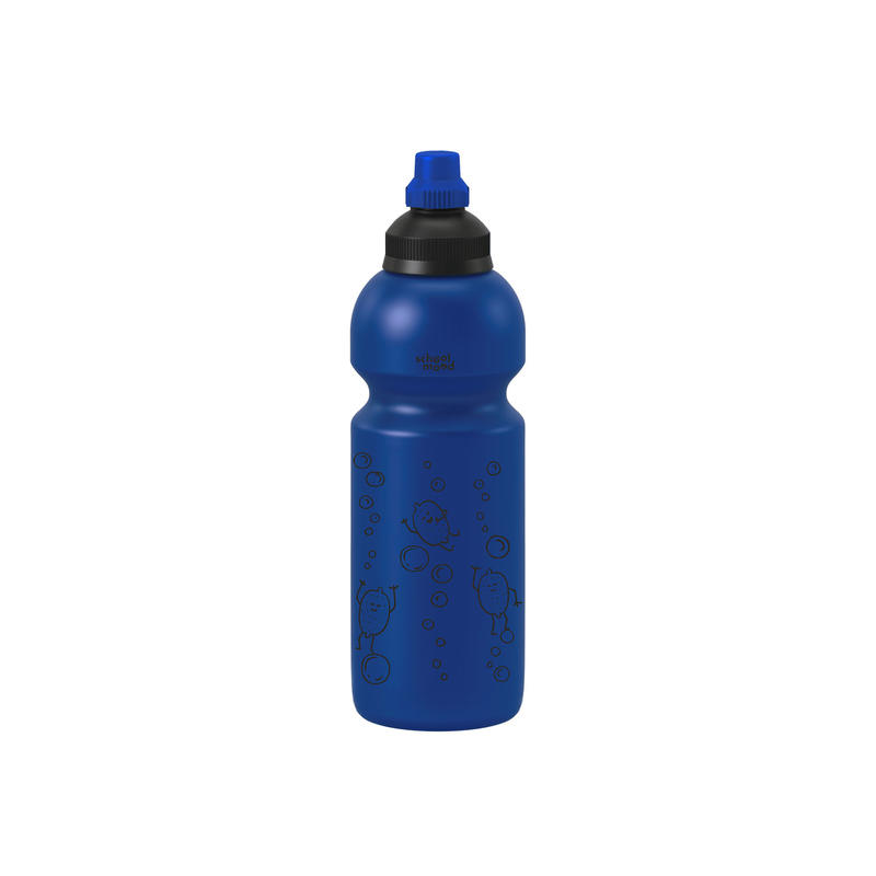 School Mood-Trinkflasche, blau