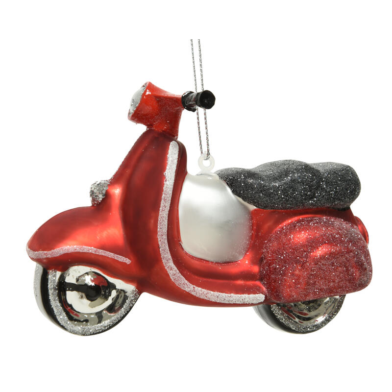 Scooter Baumschmuck, Glasschmuck, Christbaumanhnger, Christbaumschmuck