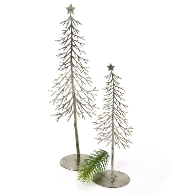 Tanne Antigone, Metallbaum, Dekotanne aus Metall, Metallbumchen, Tannenbumchen aus Metall, Weihnachtsbaum, Weihnachtsdeko
