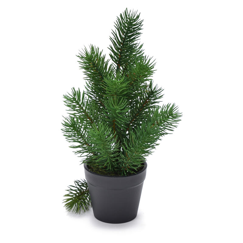 Tannenbaum im Topf, künstlicher Weihnachtsbaum, Deko-Tanne, künstliches  Tannenbäumchen, Christbaum im Topf, Weihnachtsdeko günstig online bestellen | Künstliche Weihnachtsbäume