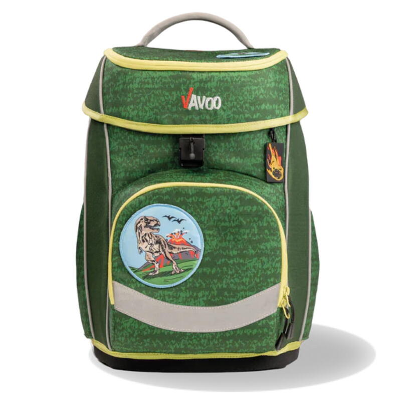 Vavoo Quin light, Schulranzen-Set 6-teilig, Green