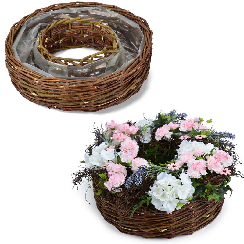 Weidenring Pflanzring, Pflanzgef, Naturdeko
