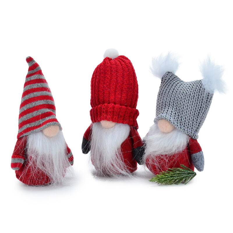 Wollstrickwichtel, Weihnachtsmann, Nikolaus, Filz-Nikolaus, Weihnachtsmann aus Filz, Filz-Weihnachtsmann, Wichtel, Filz-Wichtel,