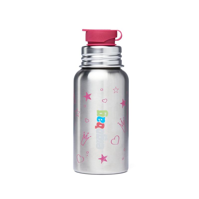 ergobag-Edelstahl-Trinkflasche Prinzessin