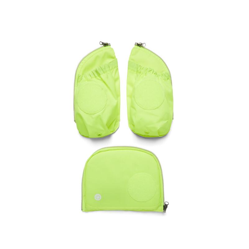 ergobag LED Seitentaschen Zip-Set, gelb