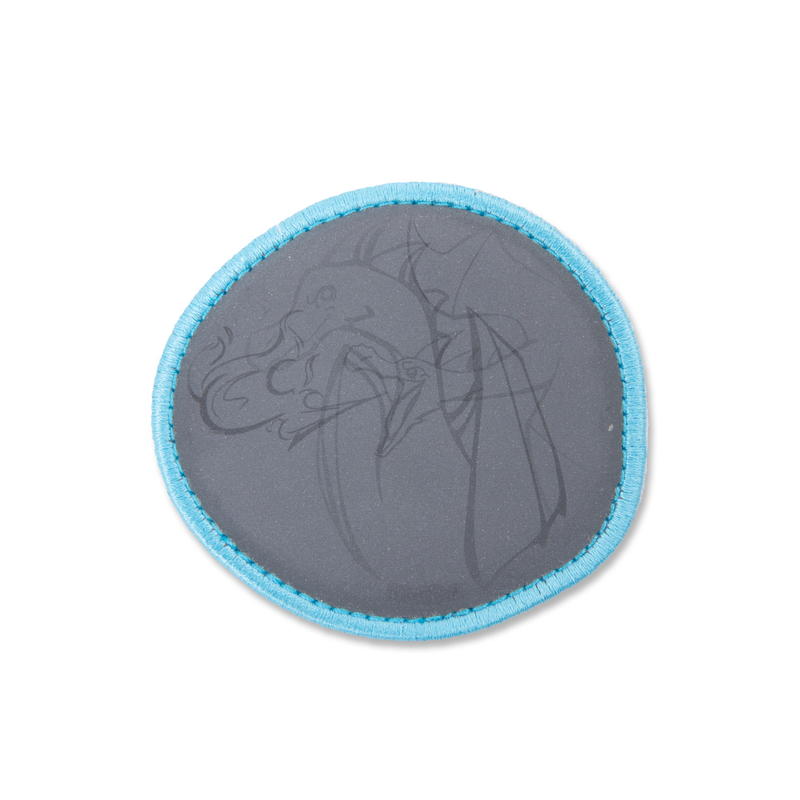 ergobag Reflektor-Klettie, Drache