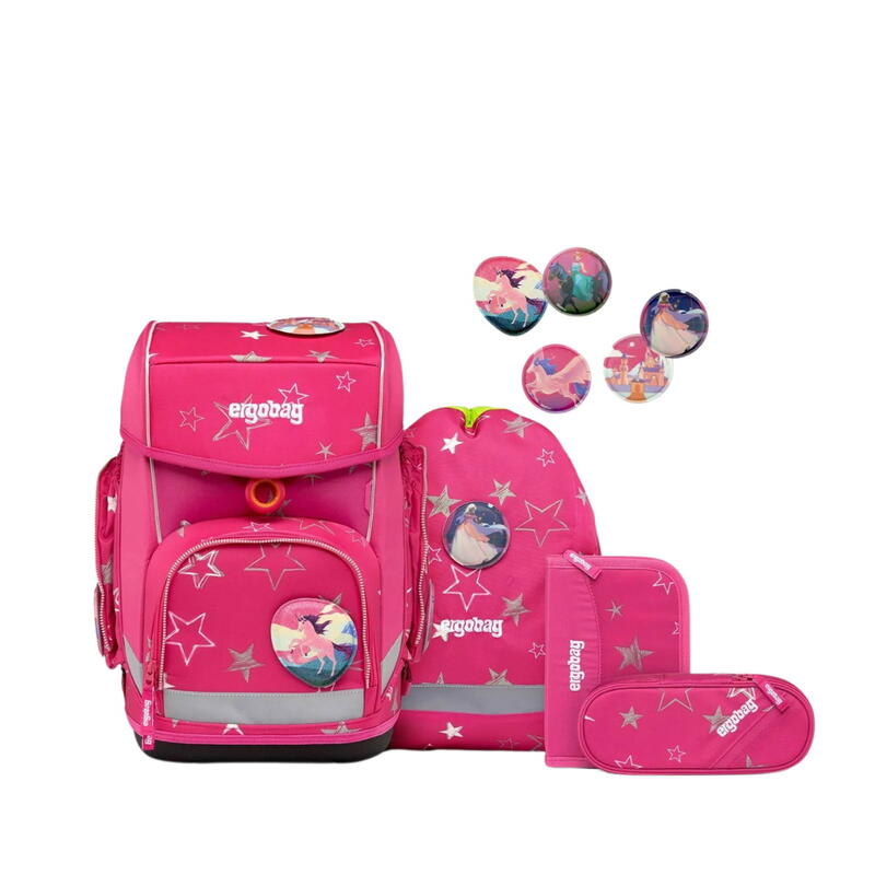 ergobag Schulranzen Pack, 6-teilig, SternzauBr