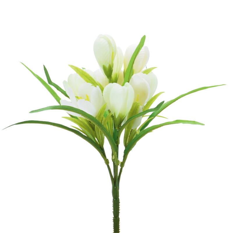 k�nstlicher Krokus, Krokus-Busch, Krokus Deko, Krokus Fr�hling Kunstblume, Fr�hlingsbl�her k�nstlich
