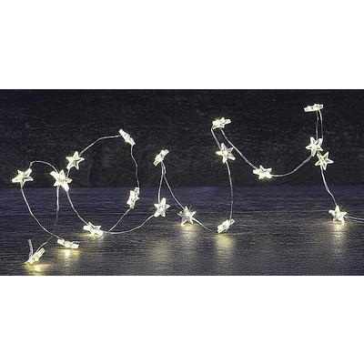  LED Dekorationsbeleuchtung Sterne, Lichterkette