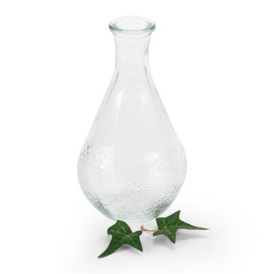  Vase, Glasflasche, Flasche, Glasvase, Kugelvase, Kugelvase mit Flaschenhals, Glasvase Rundflasche, kleine Vase, Glasdeko  
