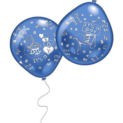 10 Luftballon 'It's a boy', Ballons, Party Deko, Partydekorationen, Baby Party
