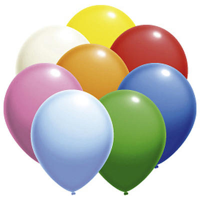 50 Luftballon bunt sortiert, Ballons, Party Deko, Partydekorationen