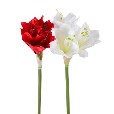 Amaryllis, Kunstblume, Kunstpflanze, knstliche Amaryllis, Seidenblume