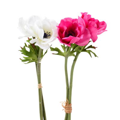Anemone, Windrschen, Kunstblumen, Seidenblume, Seidenfloristik, knstliche Anemone 