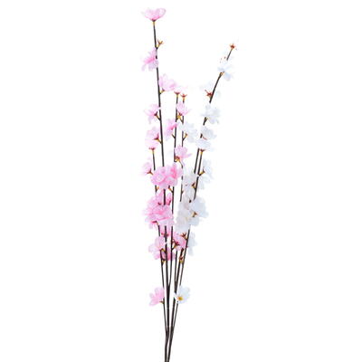 Apfelbltenzweig, Obstbltenzweig, Deko-Zweig, knstlicher Bltenzweig, Seidenblumen, Kunstblume, Frhlingszweig
