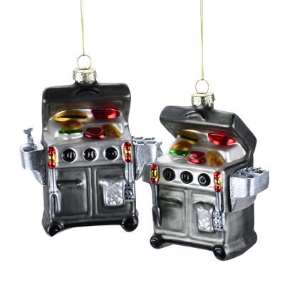 Baumschmuck Grill, Christbaumschmuck, Baumhnger, Grill zum Hngen, Grill fr Christbaum, Glasschmuck Grill
