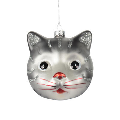 Baumschmuck Katze, Weihnachtsdeko, Christbaumhnger, Katze zum Hngen