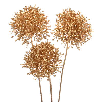 Beerenbund gold metallic, Beeren gold, knstlicher Beerenzweig, Kunstblumen