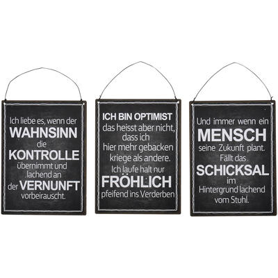 Metallschild mit Spruch Sei wie eine Ananas Blechschild Schild Dekoration 