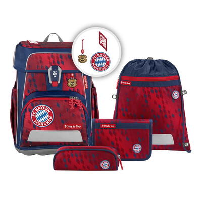CLOUD FC Bayern Mia san Mia Schulranzen-Set, 5-teilig Limited Edition