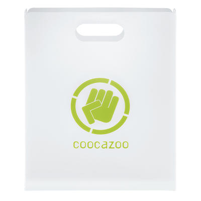 Coocazoo - Heftbox mit Tragegriff, wei-transparent