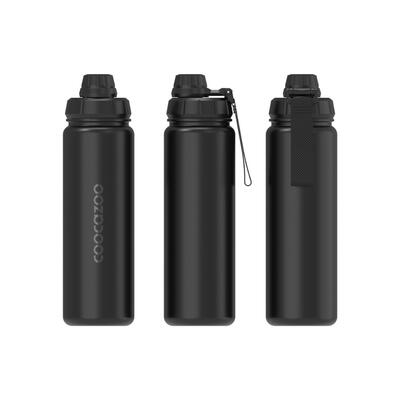 Coocazoo isolierte Edelstahltrinkflasche, Black