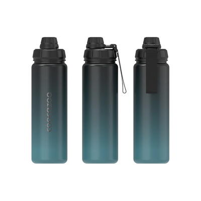 Coocazoo isolierte Edelstahltrinkflasche, Gradient Teal