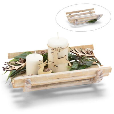 Deko-Holzschale, dekoschale, Dekoschale, Deko-Schale, Holz-Krippe